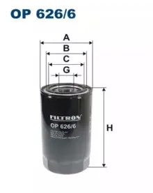 OP6266 FILTRON Масляный фильтр