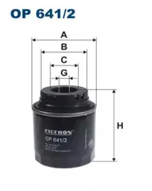OP6412 FILTRON Масляный фильтр