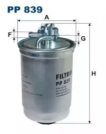 PP839 FILTRON Топливный фильтр
