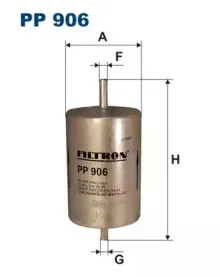 PP906 FILTRON Топливный фильтр