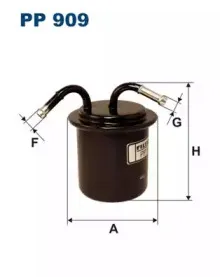 PP909 FILTRON Топливный фильтр