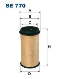 SE770 FILTRON Фильтр, система вентиляции картера