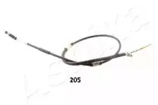 131-02-205 ASHIKA Трос, стояночная тормозная система