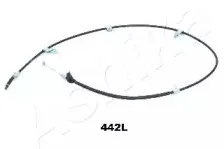 131-04-442L ASHIKA Трос, стояночная тормозная система