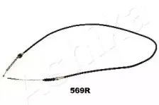 131-05-569R ASHIKA Трос, стояночная тормозная система