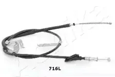 131-07-716L ASHIKA Трос, стояночная тормозная система