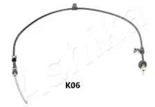 131-0K-K06 ASHIKA Трос, стояночная тормозная система