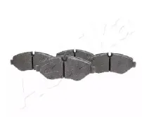 50-00-0014 ASHIKA Комплект тормозных колодок, дисковый тормоз