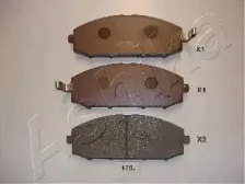 50-01-178 ASHIKA Комплект тормозных колодок, дисковый тормоз