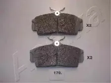 50-01-179 ASHIKA Комплект тормозных колодок, дисковый тормоз