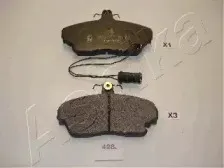 50-04-428 ASHIKA Комплект тормозных колодок, дисковый тормоз