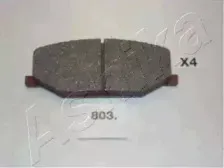 50-08-803 ASHIKA Комплект тормозных колодок, дисковый тормоз