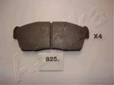 50-08-825 ASHIKA Комплект тормозных колодок, дисковый тормоз