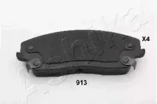 50-09-913 ASHIKA Комплект тормозных колодок, дисковый тормоз