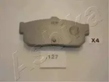 51-01-127 ASHIKA Комплект тормозных колодок, дисковый тормоз