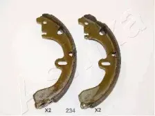 55-02-234 ASHIKA Комплект тормозных колодок