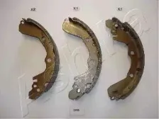 55-05-588 ASHIKA Комплект тормозных колодок