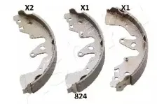 55-08-824 ASHIKA Комплект тормозных колодок