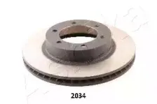 60-02-2034 ASHIKA Тормозной диск
