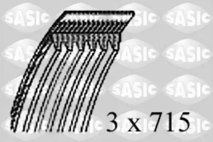 1774001 SASIC Поликлиновой ремень