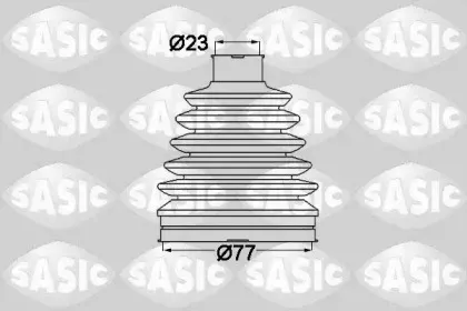 1904022 SASIC Комплект пылника, приводной вал