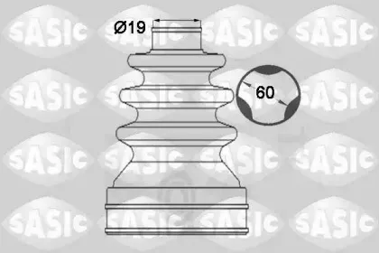 1904032 SASIC Комплект пылника, приводной вал