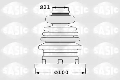 1906002 SASIC Комплект пылника, приводной вал