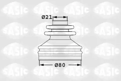 1906029 SASIC Комплект пылника, приводной вал