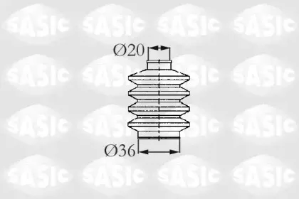 2003422 SASIC Комплект пылника, приводной вал