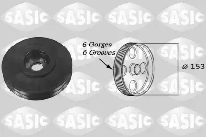 2150011 SASIC Ременный шкив, коленчатый вал