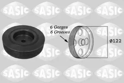 2154010 SASIC Ременный шкив, коленчатый вал