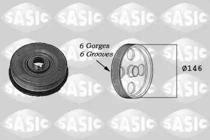 2154013 SASIC Ременный шкив, коленчатый вал