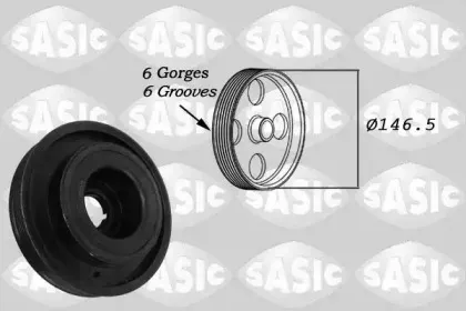 2154019 SASIC Ременный шкив, коленчатый вал