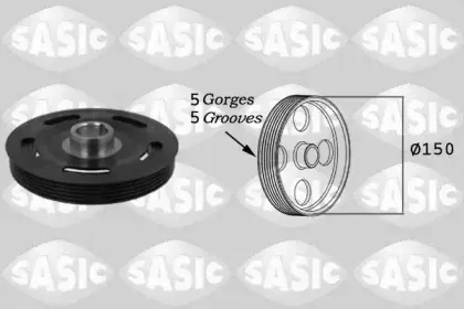2156010 SASIC Ременный шкив, коленчатый вал