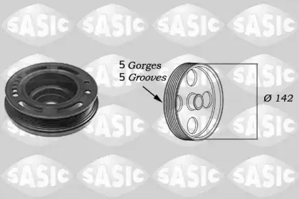 2156024 SASIC Ременный шкив, коленчатый вал