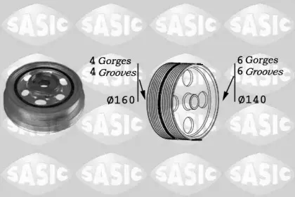2156030 SASIC Ременный шкив, коленчатый вал