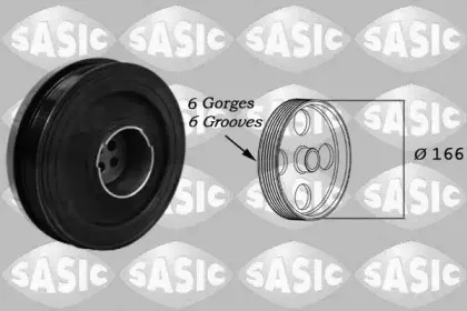 2156054 SASIC Ременный шкив, коленчатый вал