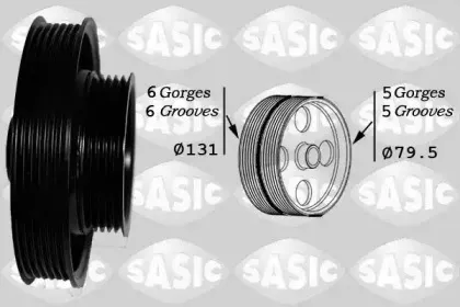 2156063 SASIC Ременный шкив, коленчатый вал