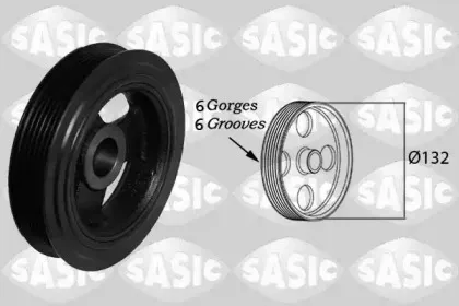 2156065 SASIC Ременный шкив, коленчатый вал