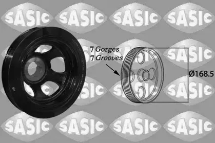 2156073 SASIC Ременный шкив, коленчатый вал