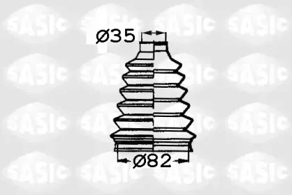 2933313 SASIC Комплект пылника, приводной вал