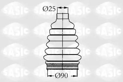 2933963 SASIC Комплект пылника, приводной вал