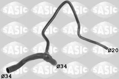 3406341 SASIC Шланг радиатора
