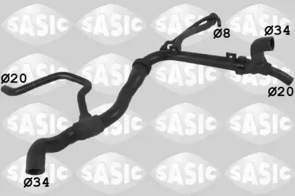 3406351 SASIC Шланг радиатора