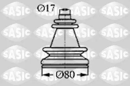 4003406 SASIC Комплект пылника, приводной вал