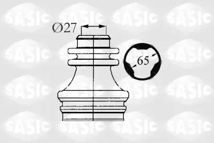 4003472 SASIC Комплект пылника, приводной вал