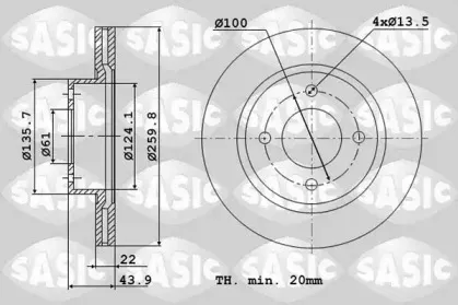 4004308J SASIC