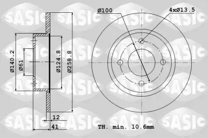 6104001 SASIC