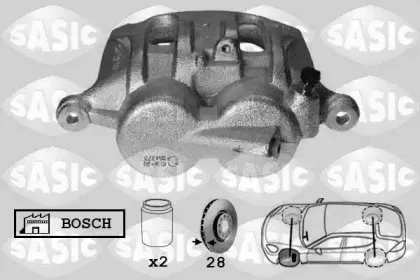 6506162 SASIC Тормозной суппорт