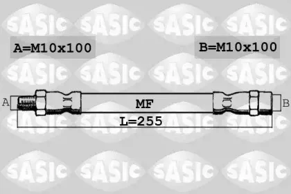 6606262 SASIC Тормозной шланг